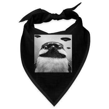 Meise - Bandana - Schwarz - Vorne