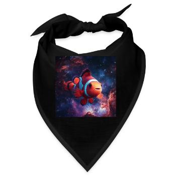 Clownfisch - Bandana - Schwarz - Vorne