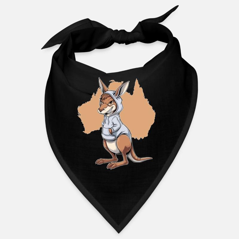 Kangaroo Kangaroo exotic animals Australia Bandana
