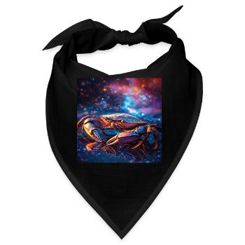 Krabbe - Bandana - Schwarz - Vorne