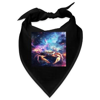 Krabbe - Bandana - Schwarz - Vorne
