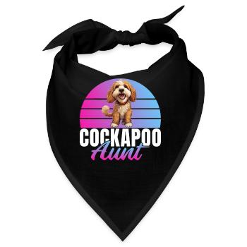Cockapoo Gifts - Bandana - Schwarz - Vorne