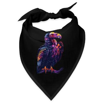 Geier - Bandana - Schwarz - Vorne