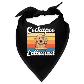 Cockapoo Gifts - Bandana - Schwarz - Vorne