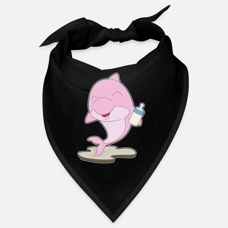 Dauphin Biberon Lait Bandana