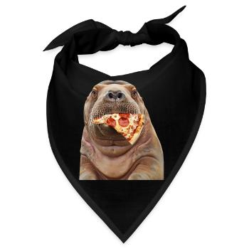 Walross - Bandana - Schwarz - Vorne