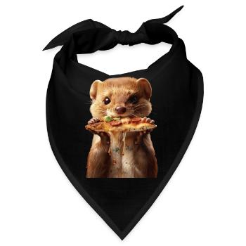 Wiesel - Bandana - Schwarz - Vorne
