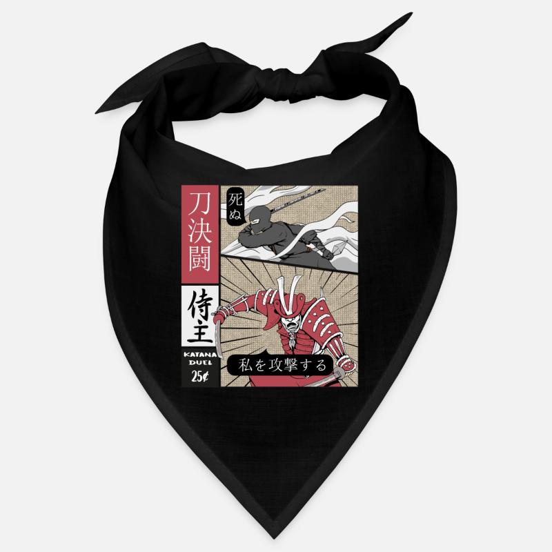 Katana Duell Ninja vs Samurai Bandana