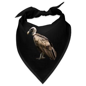 Geier - Bandana - Schwarz - Vorne