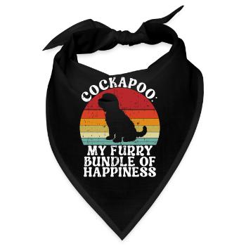 Cockapoo Gifts - Bandana - Schwarz - Vorne