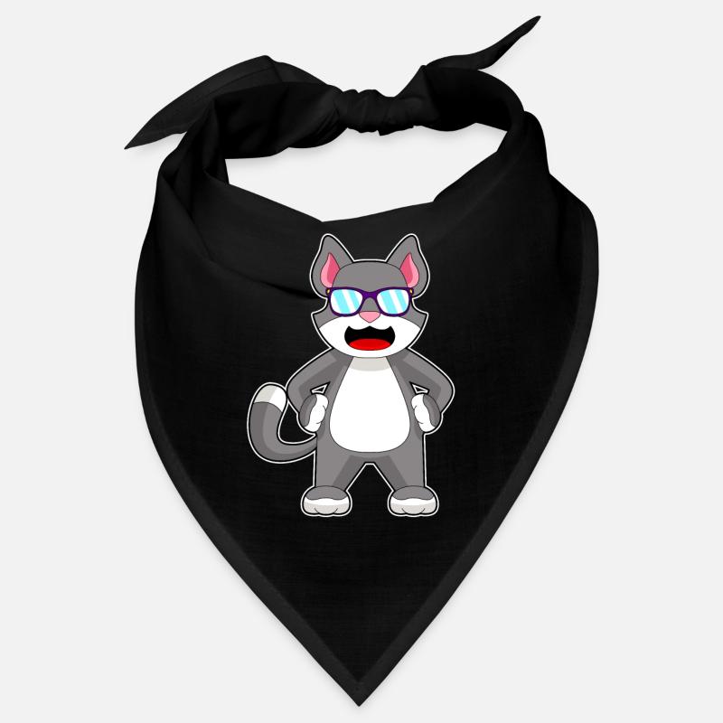 Lunettes de soleil chat Bandana