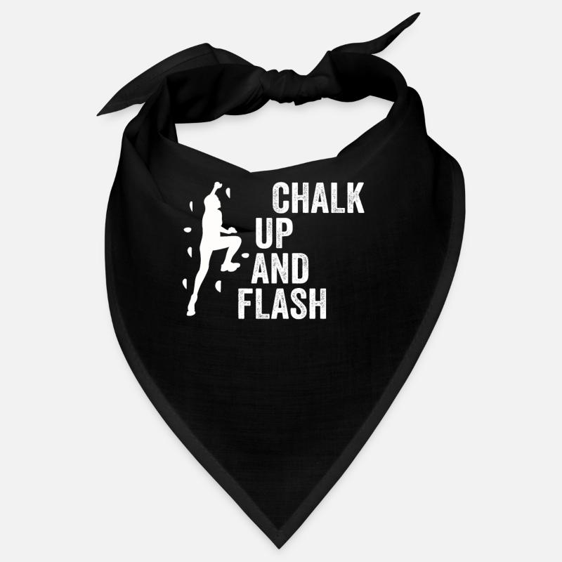 Boulderer Chalk Up Und Flash Bouldering Bandana