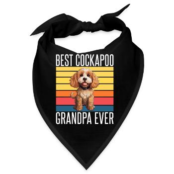 Cockapoo Gifts - Bandana - Schwarz - Vorne