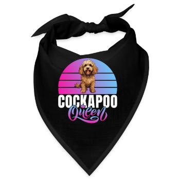Cockapoo Gifts - Bandana - Schwarz - Vorne