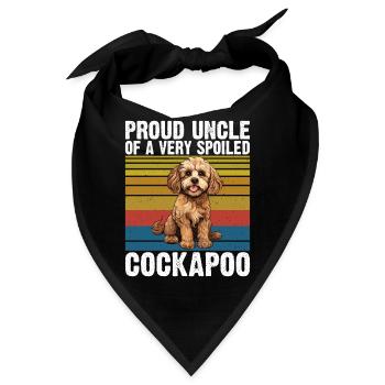 Cockapoo Gifts - Bandana - Schwarz - Vorne