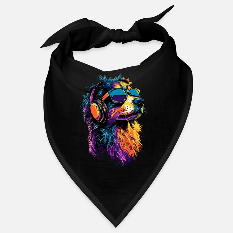 Australian Shepherd Hunde Liebhaber Süßer Aussie - Bandana - Schwarz