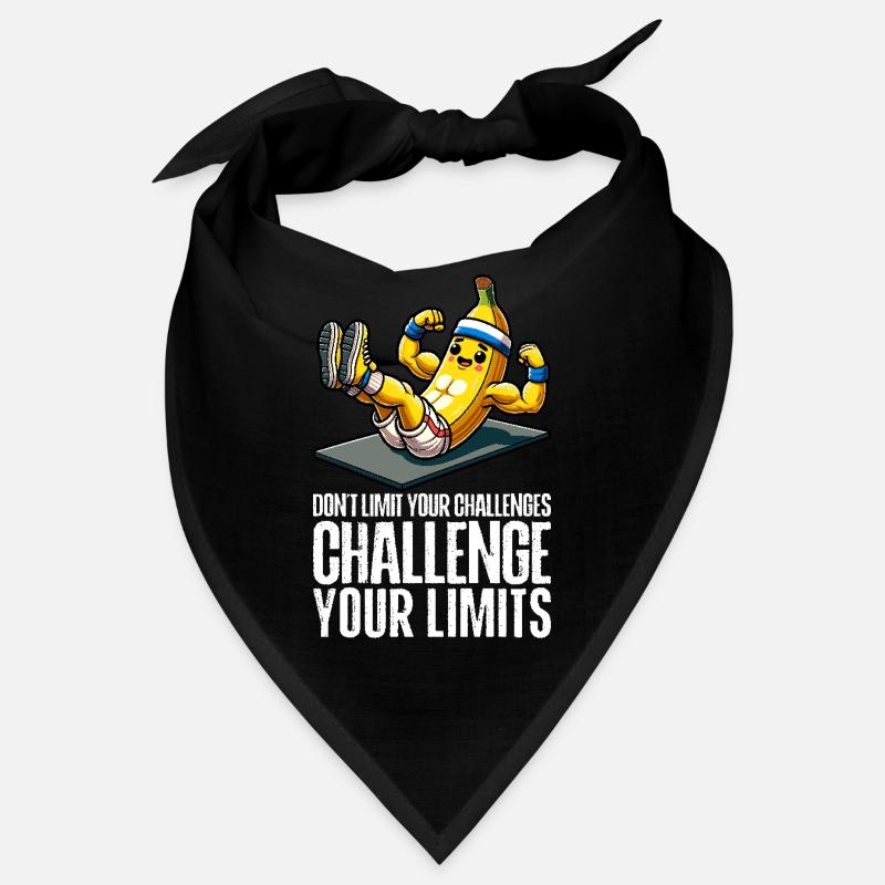 Challenge Your Limits Bodybuilder Bauchmuskeln Bandana