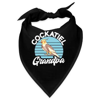 Cockatiel Gifts - Bandana - Schwarz - Vorne