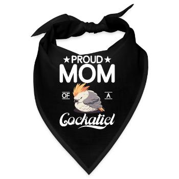 Cockatiel Gifts - Bandana - Schwarz - Vorne