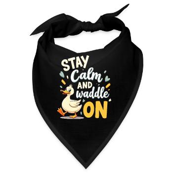 Nutztier-enten-enthusiasten Hinterhof-enten - Bandana - Schwarz - Vorne