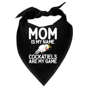 Cockatiel Gifts - Bandana - Schwarz - Vorne