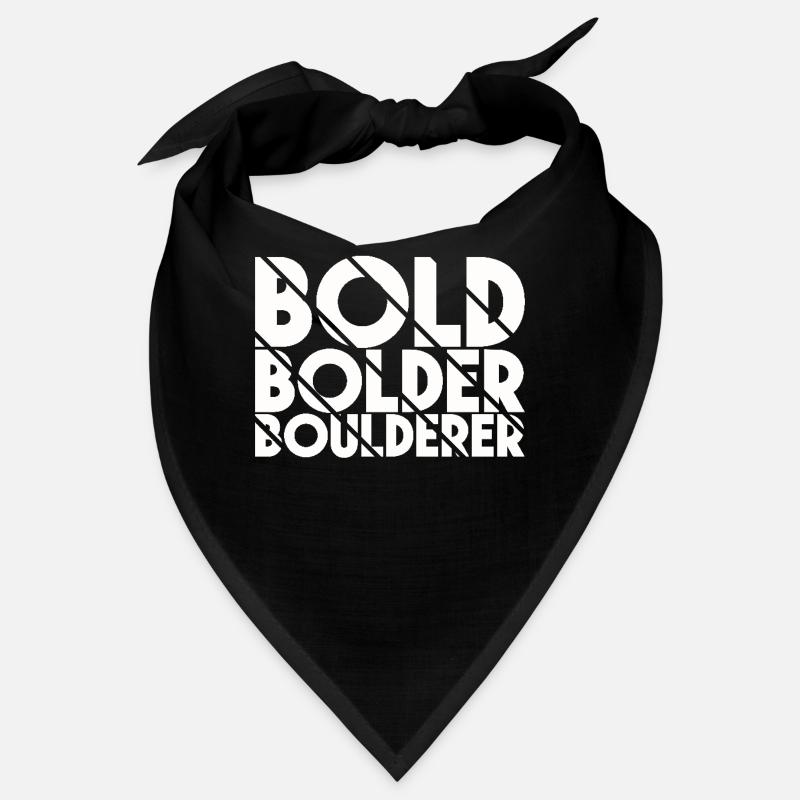 Bouldern Bold Bolder Boulderer Bandana