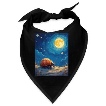 Isopod Owner Entomologist Rollie Pollie Lover Pill - Bandana - Schwarz - Vorne