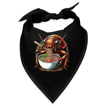 Rollie Polle Insect Collector Pill Bugs - Bandana - Schwarz - Vorne