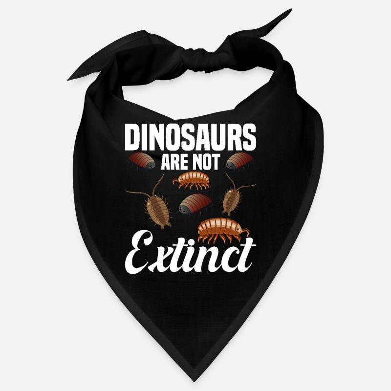 Rollie Pollie Dinosaur Lover Entomologist Pill Bug Bandana
