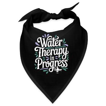 Paddleboarding Sup-abenteuer, Wassersport Im - Bandana - Schwarz - Vorne