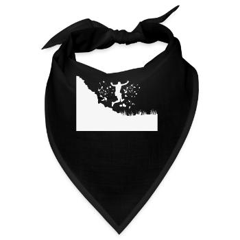Trail Runner Cross Trail Bergläufer - Bandana - Schwarz - Vorne