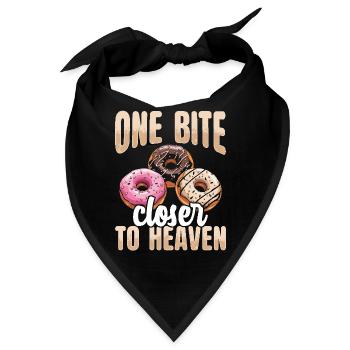 Donuts Donut - Bandana - Schwarz - Vorne