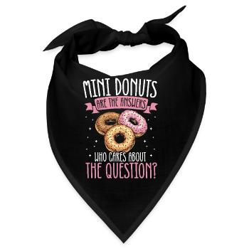 Donuts Donut - Bandana - Schwarz - Vorne