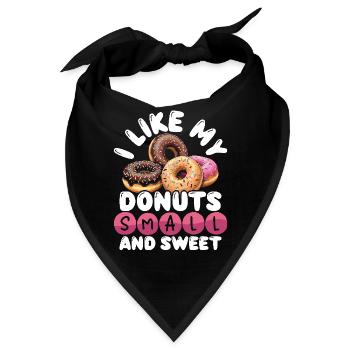 Donuts Donut - Bandana - Schwarz - Vorne