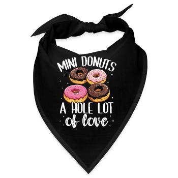 Donuts Donut - Bandana - Schwarz - Vorne