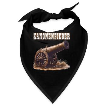 KANONENFIEBER - Bandana - Schwarz - Vorne