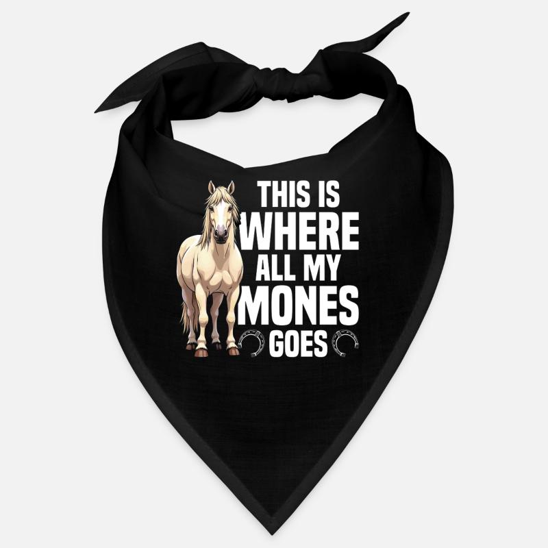 Cheval Propriétaire Argent Cheval Equestrian Haflinger Bandana