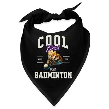 Badminton - Bandana - Schwarz - Vorne