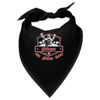 Cologne ein Leben Lang No II - Bandana - Schwarz - Vorne