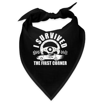 Simracer Esports Enthusiast Sim Racing - Bandana - Schwarz - Vorne