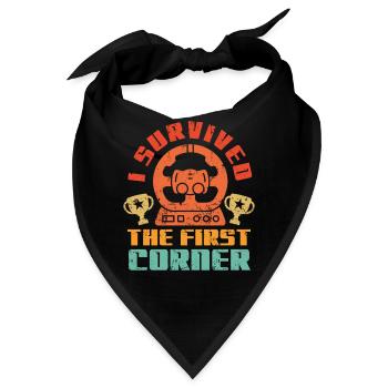 Simracer Esports Enthusiast Sim Racing - Bandana - Schwarz - Vorne