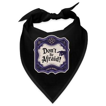 EIN OUIJA-BRETT - Bandana - Schwarz - Vorne