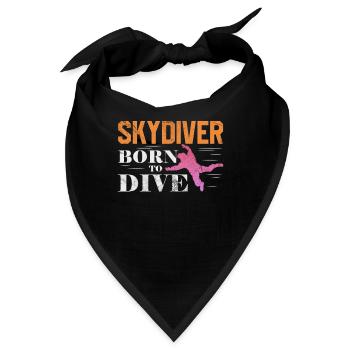 Skydive - Bandana - Schwarz - Vorne