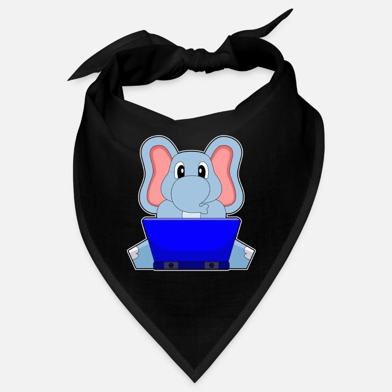 Elefant Laptop Bandana