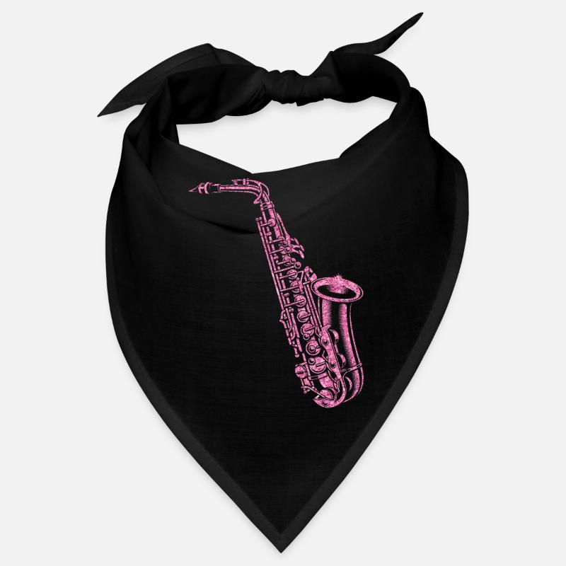 Saxophone Diamonds Bandana