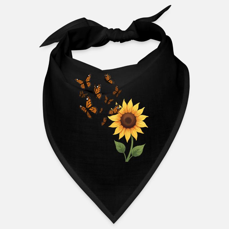Papillon monarque Illustration graphique Bandana