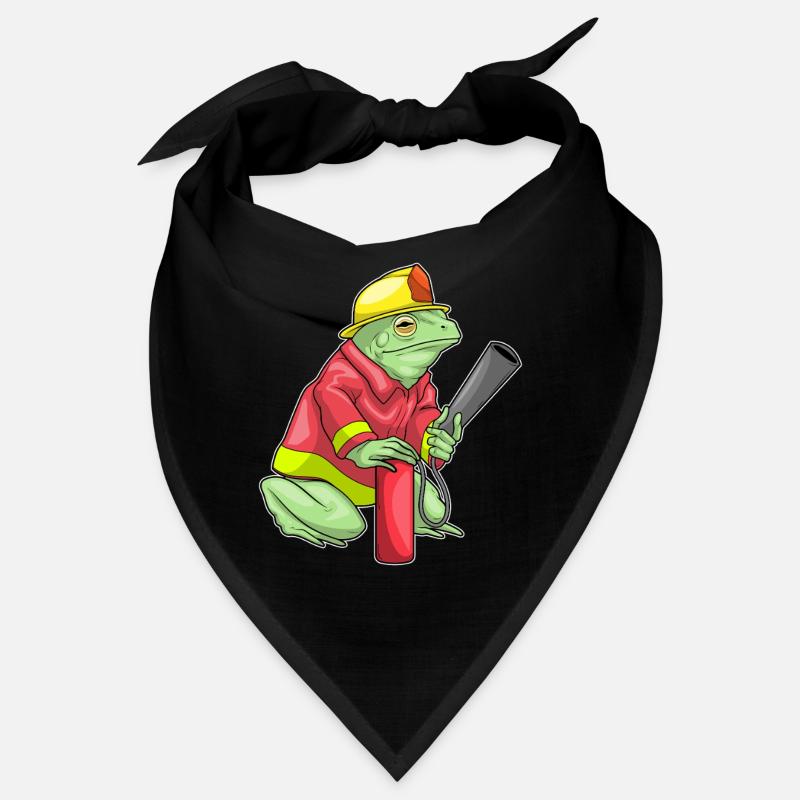 Frog Firefighter Fire Extinguisher Fire Brigade Bandana