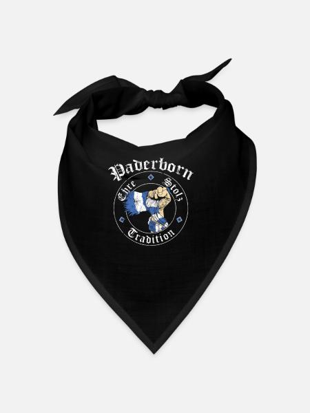 Paderborn Ehre Stolz Tradition No II - Bandana - Schwarz