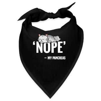 Nur Verlierer Brauchen Eine Bauchspeicheldrüse - Bandana - Schwarz - Vorne