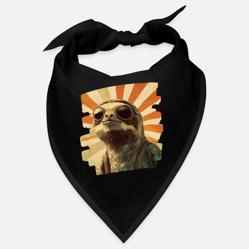 Sloth Retro Bandana